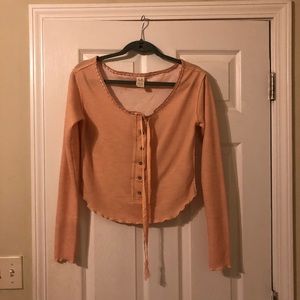 Crop sweater